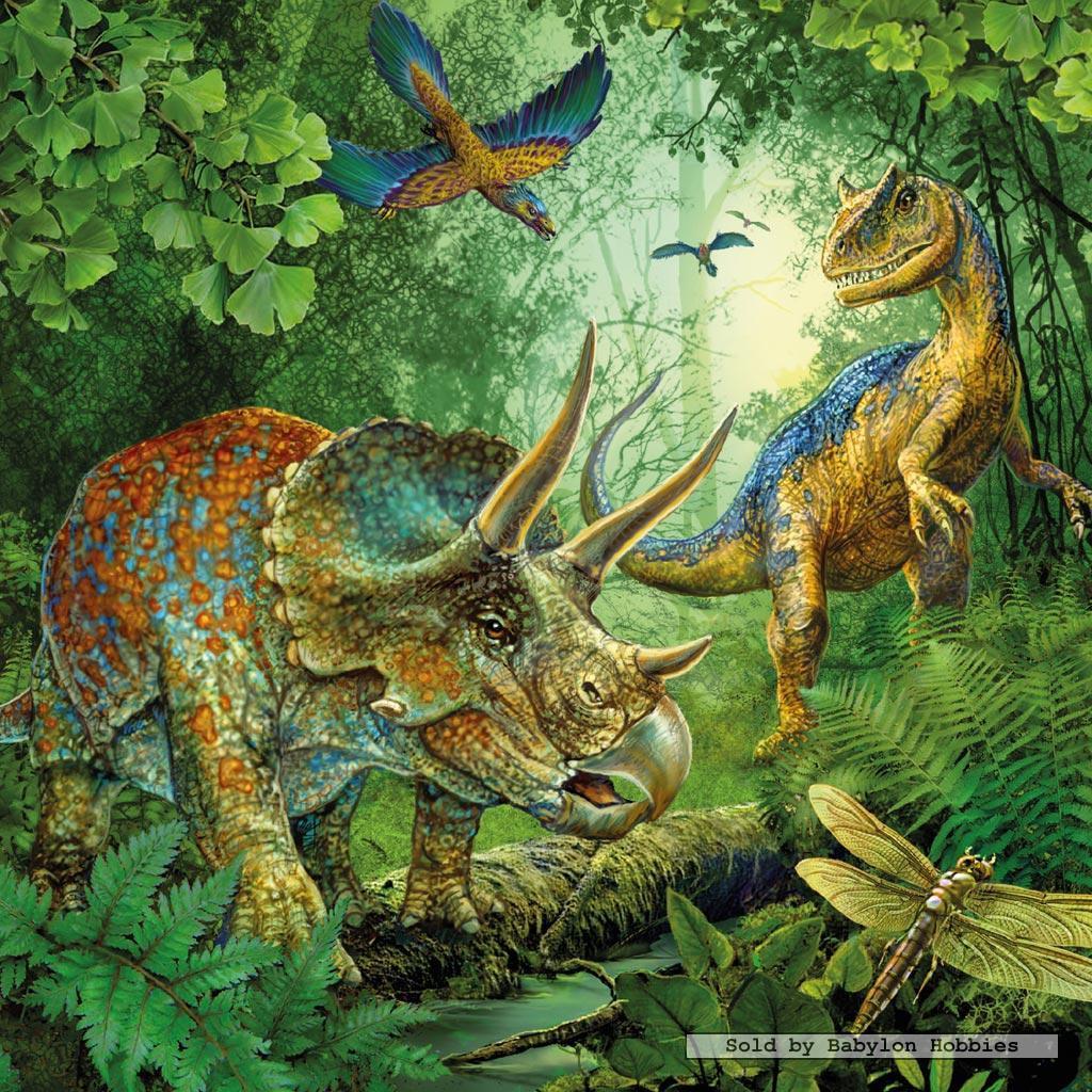 Xếp hình puzzle Dinosaur Fascination 3 bộ 49 mảnh RAVENSBURGER RV093175
