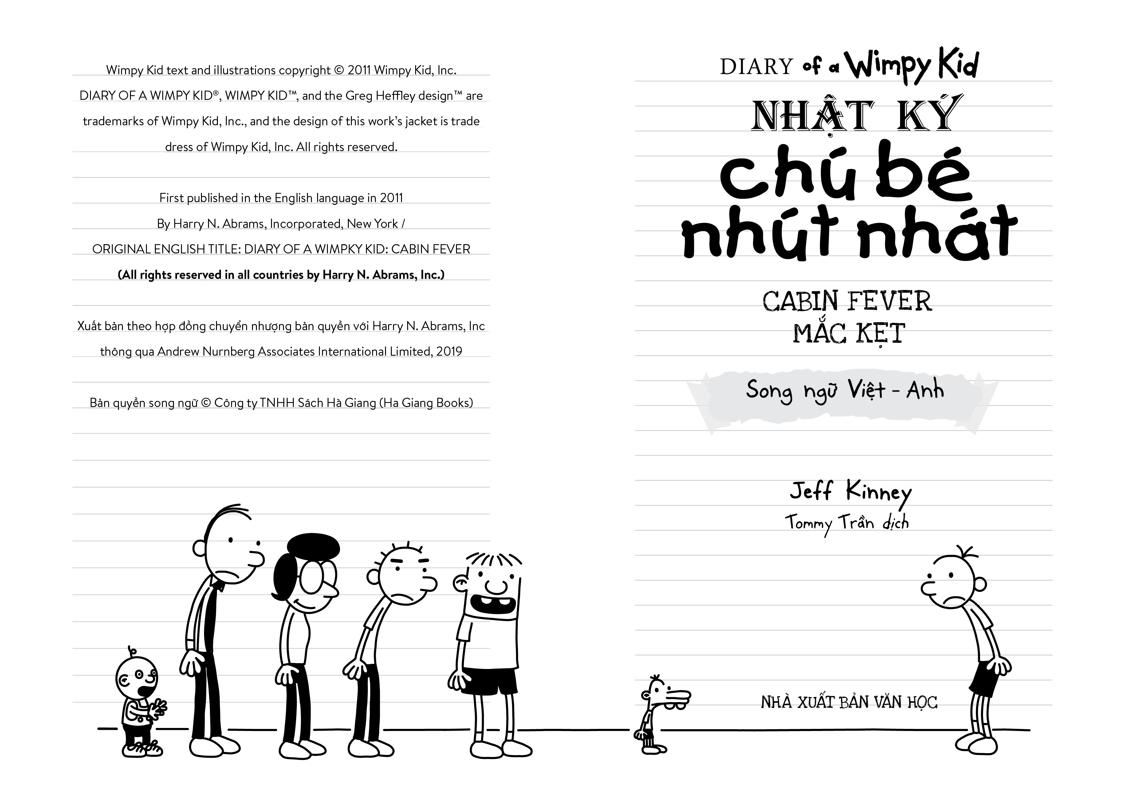 Nhật ký chú bé nhút nhát Song ngữ Việt-Anh Tập 6