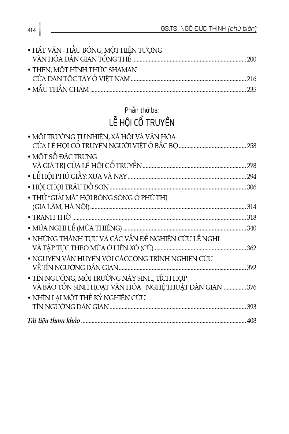 Tín Ngưỡng, Lễ Hội Cổ Truyền Việt Nam