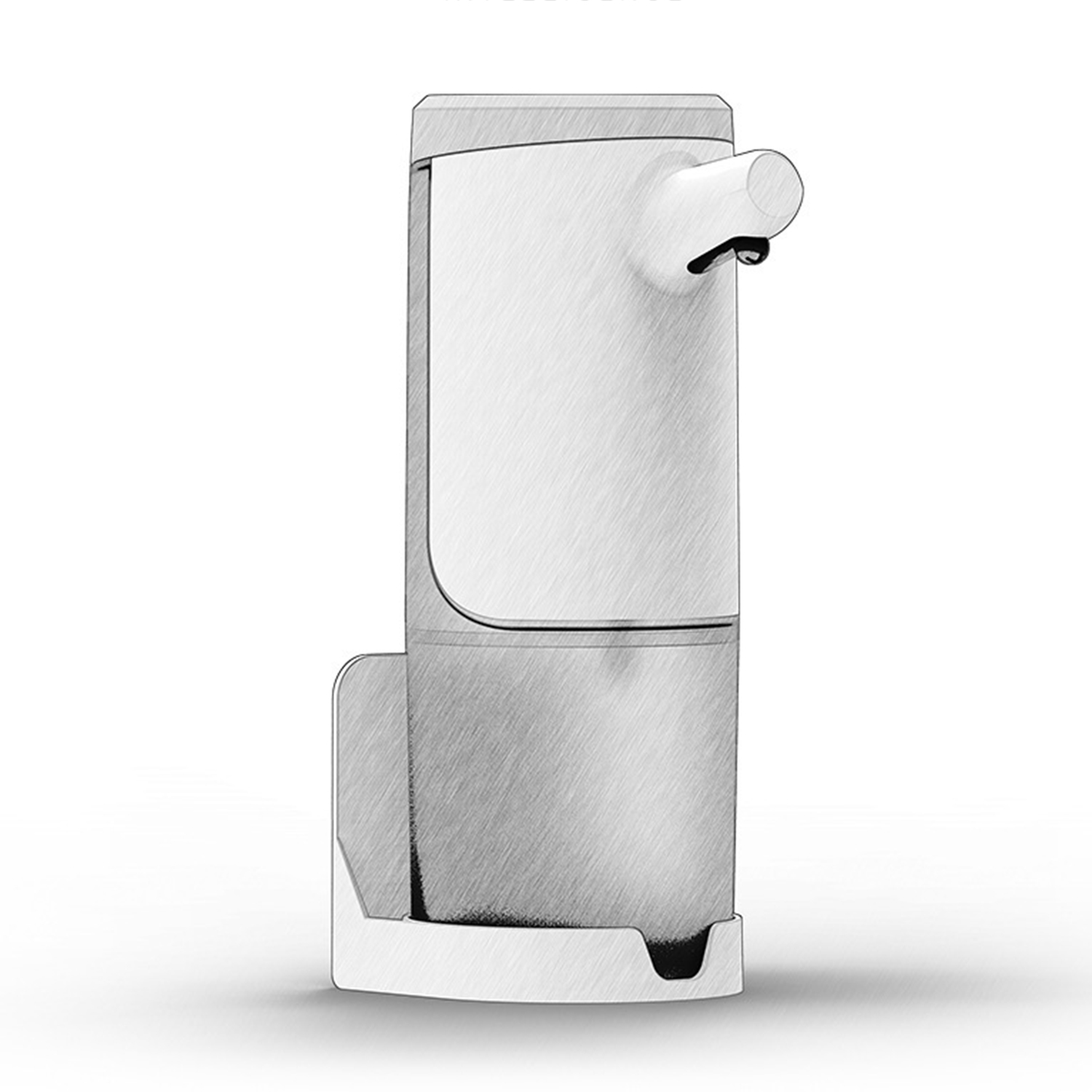 Máy đựng xà phòng tự động không cần dùng tay bằng tia hồng ngoại