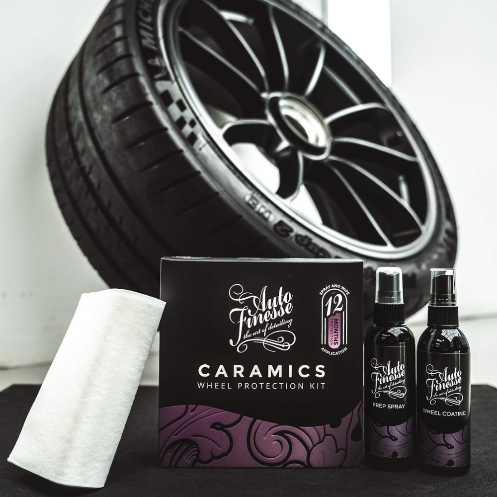 CARAMICS WHEEL PROTECTION KIT - Bộ sản phẩm chăm sóc mâm ô tô Auto Finesse