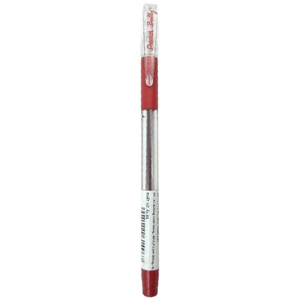 Bút Bi Nắp Đậy Pentel BK427-B - Màu Đỏ
