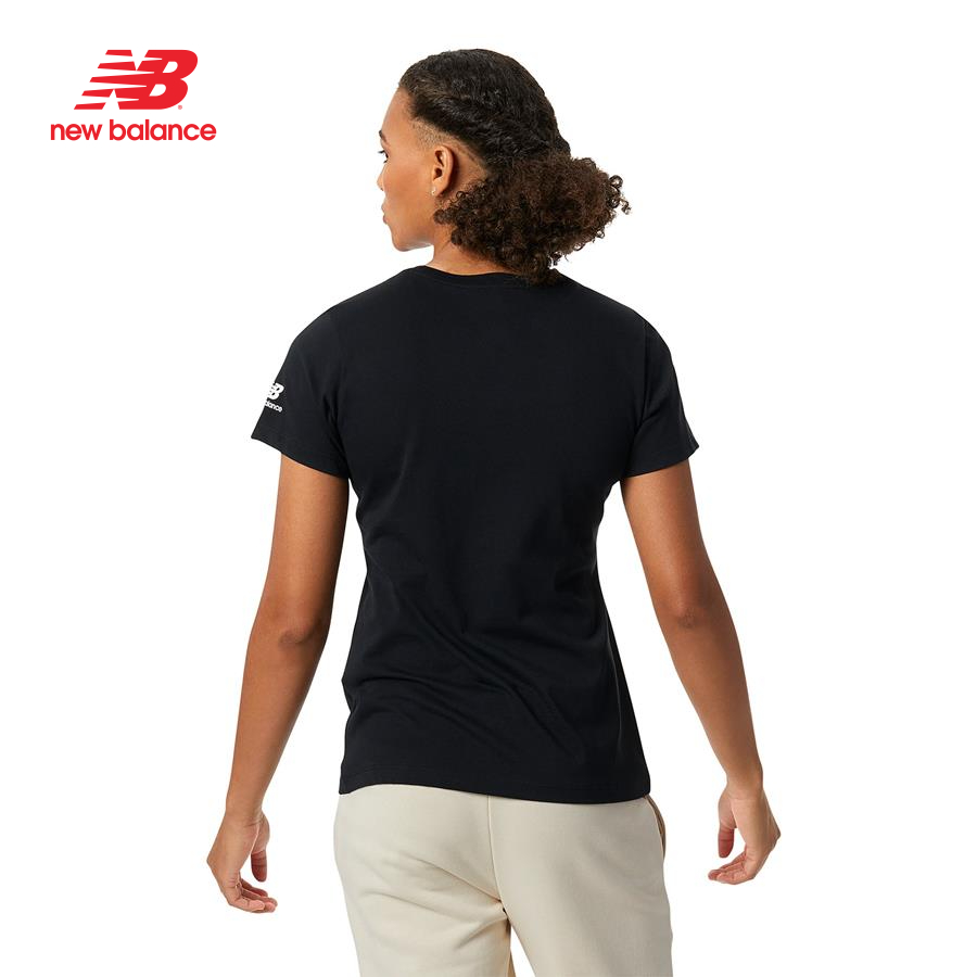 Áo thun tay ngắn thời trang nữ New Balance ESSENTIALS CELEBRATE TEE - AWT21507BK (form châu á)