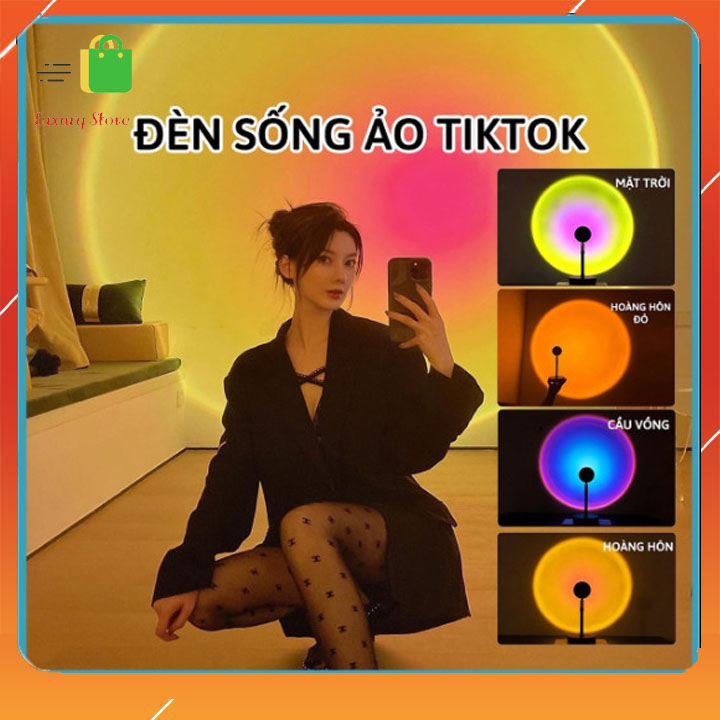 Đèn Hoàng Hôn, Đèn Cầu Vồng, Đèn Sống Ảo TikTok