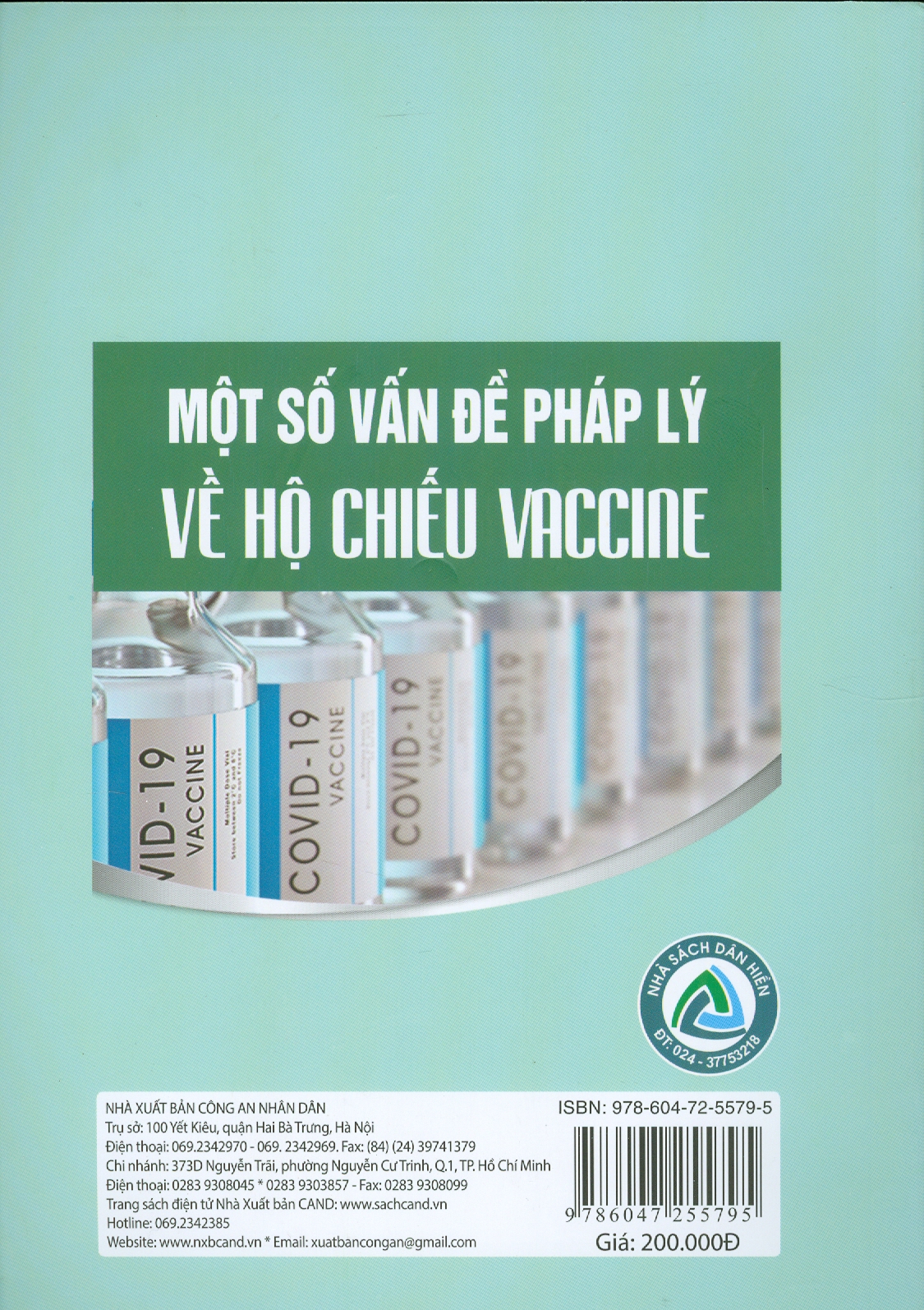 Một Số Vấn Pháp Lý Về Hộ Chiếu Vaccine (Sách chuyên khảo)