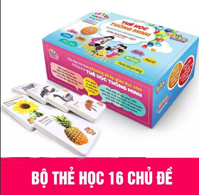 Bộ Thẻ Học Thông Minh 16 Chủ đề