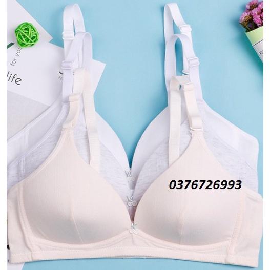 Bra / Áo Ngực Cotton Sần Nữ Sinh Xuất Đông Âu ( A187 ). Hàng Loại Đẹp.