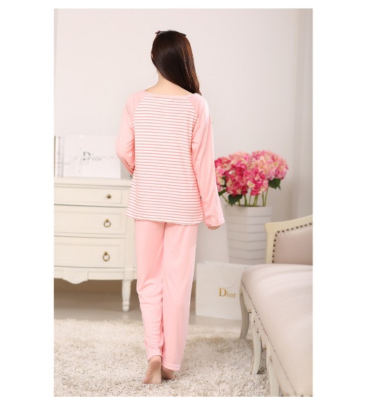 Bộ bầu Pink cotton cao cấp BD4408