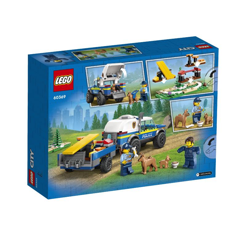 Đồ Chơi Lắp Ráp LEGO City Xe Huấn Luyện Cảnh Khuyển 60369 (197 chi tiết)
