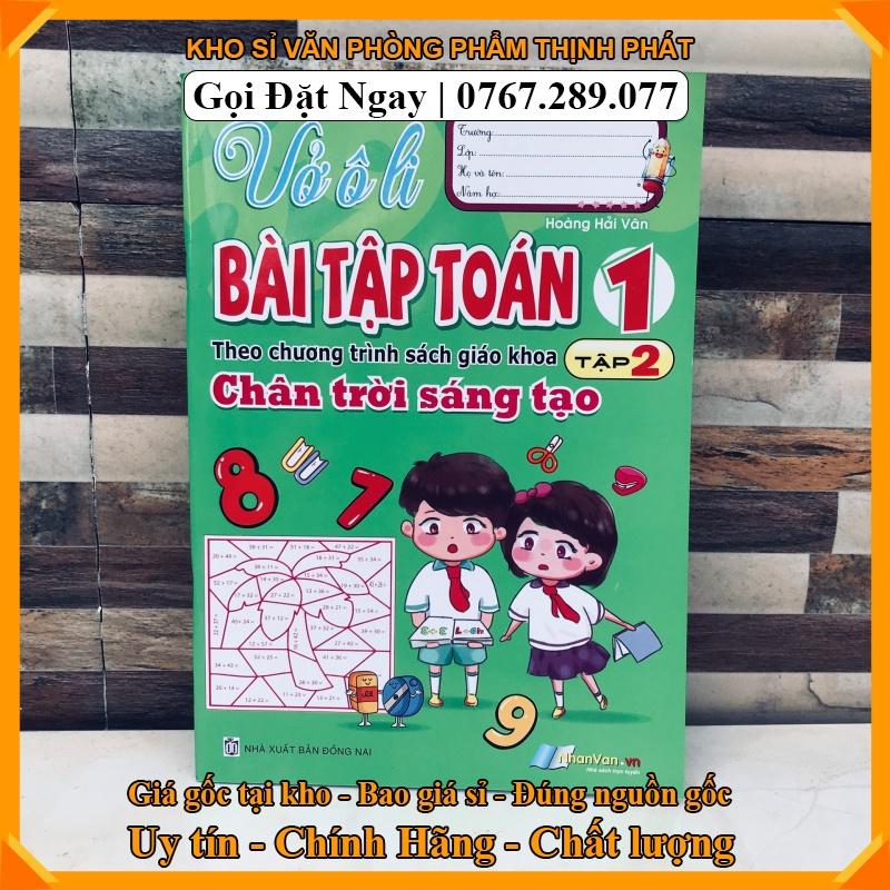 VỞ oly bài tập toán lớp 1 theo chân trời sáng tạo