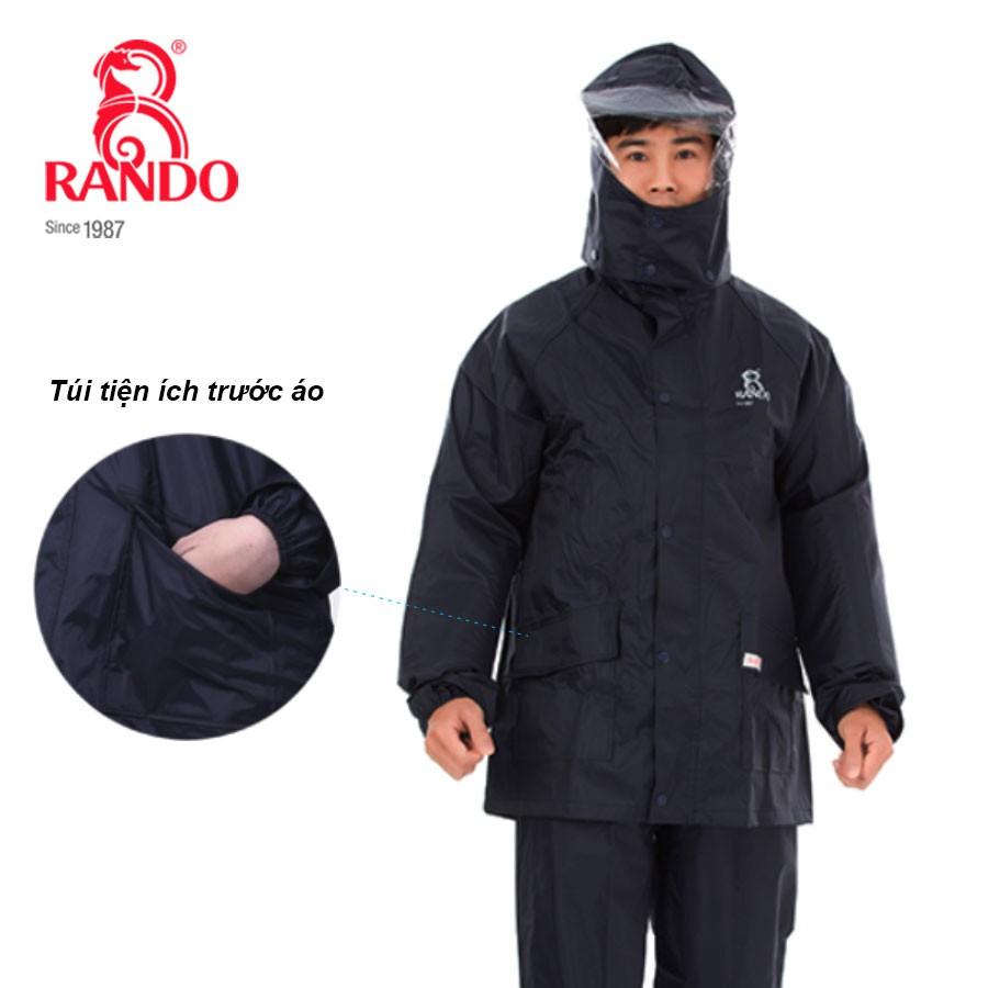 Bộ áo mưa BEST thông dụng 1 lớp RANDO