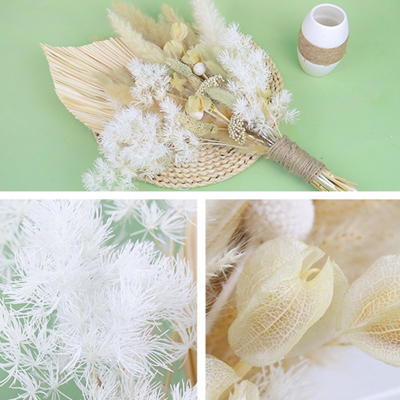Dried  Grass Floral Arrangement for  Palm Leaves for Party Office