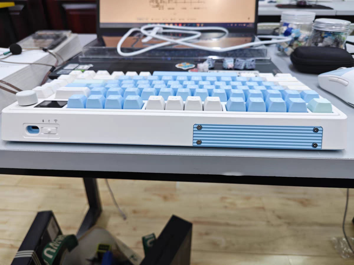 Bàn phím cơ FL-Esports CMK75SAM Lake Placid Blue/Desert Grey