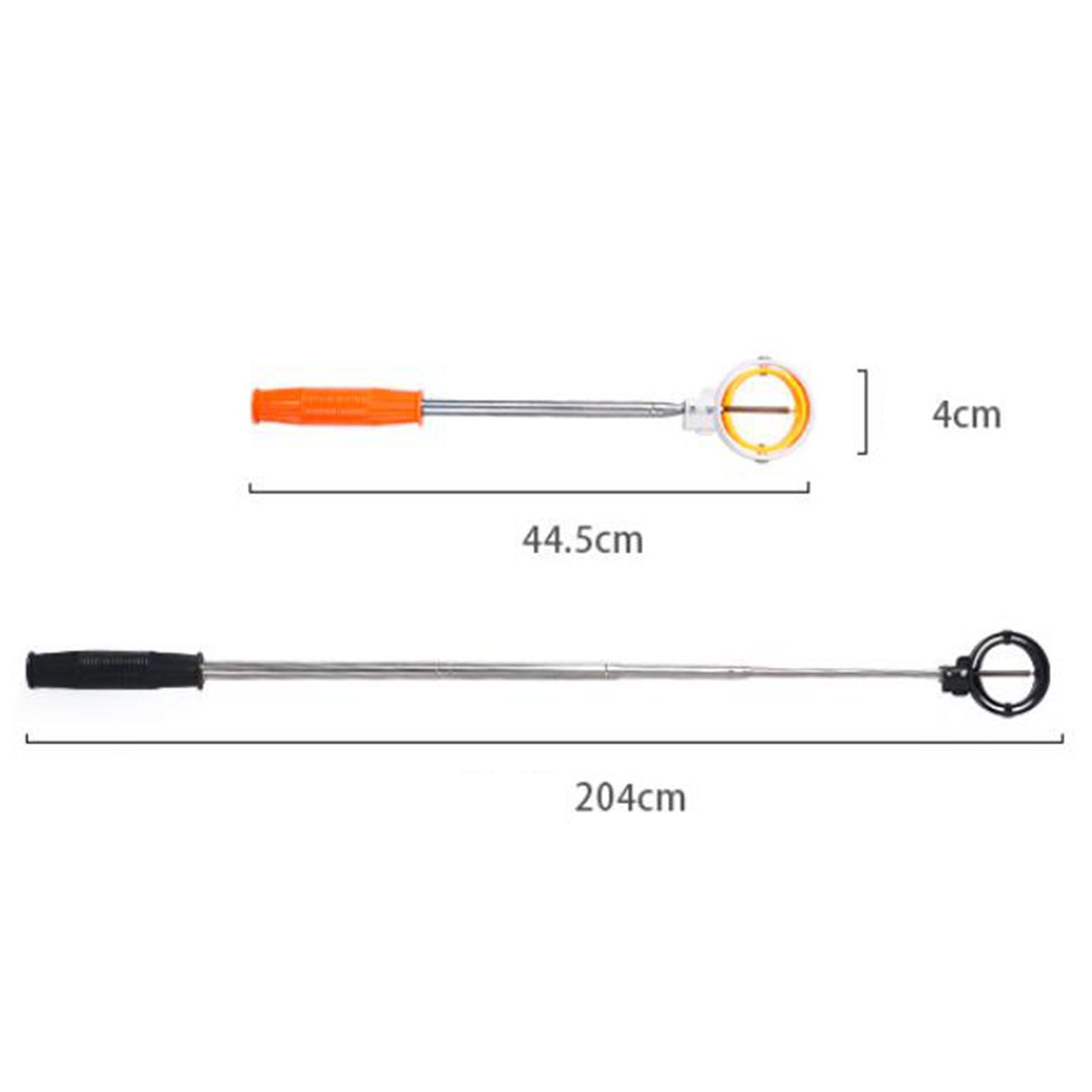 6.69ft Telescopic Golf Ball Retriever with Automatic Locking for Water Women Outdoor