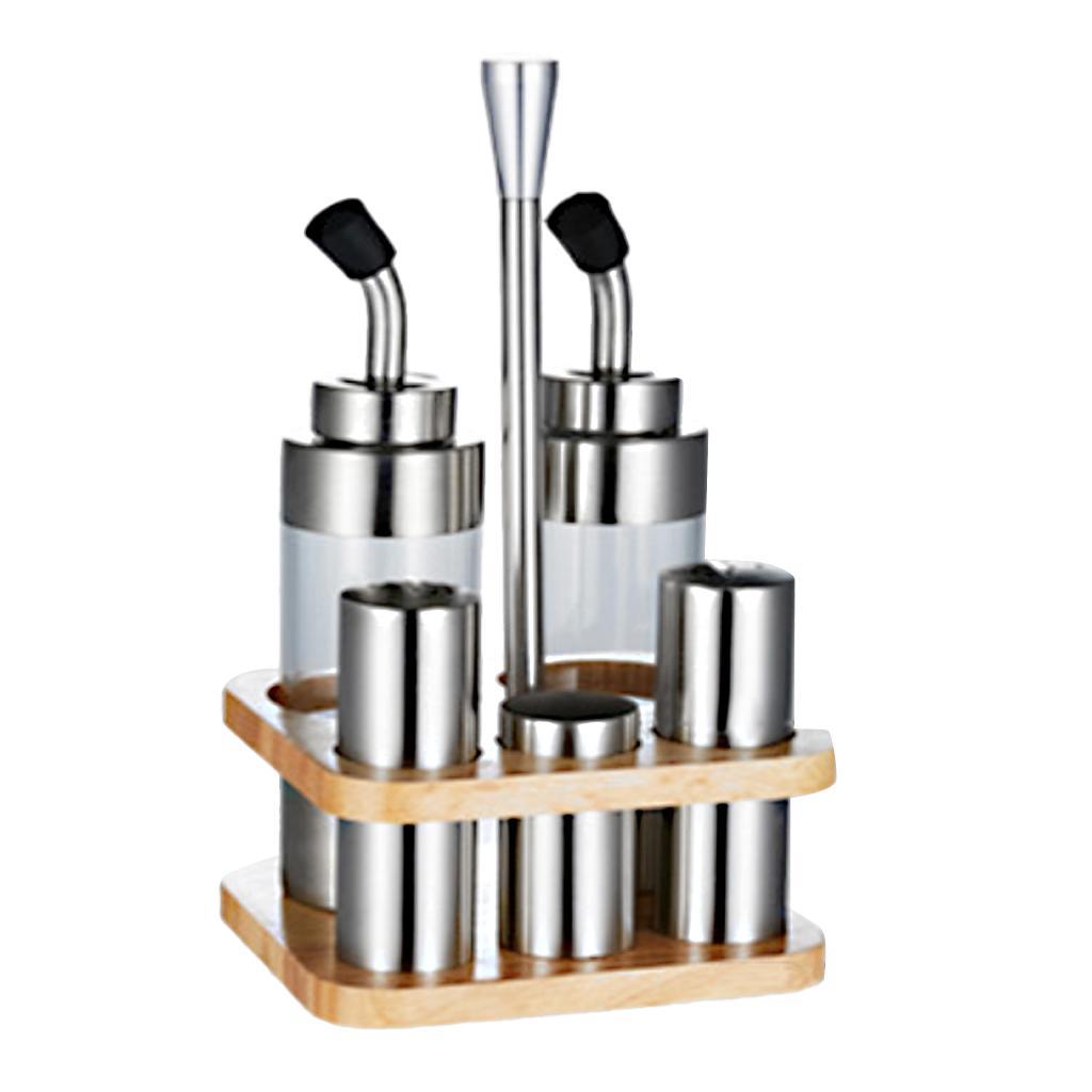 Seasoning Box Stainless Steel Home Condiment Storage Box for Restaurant