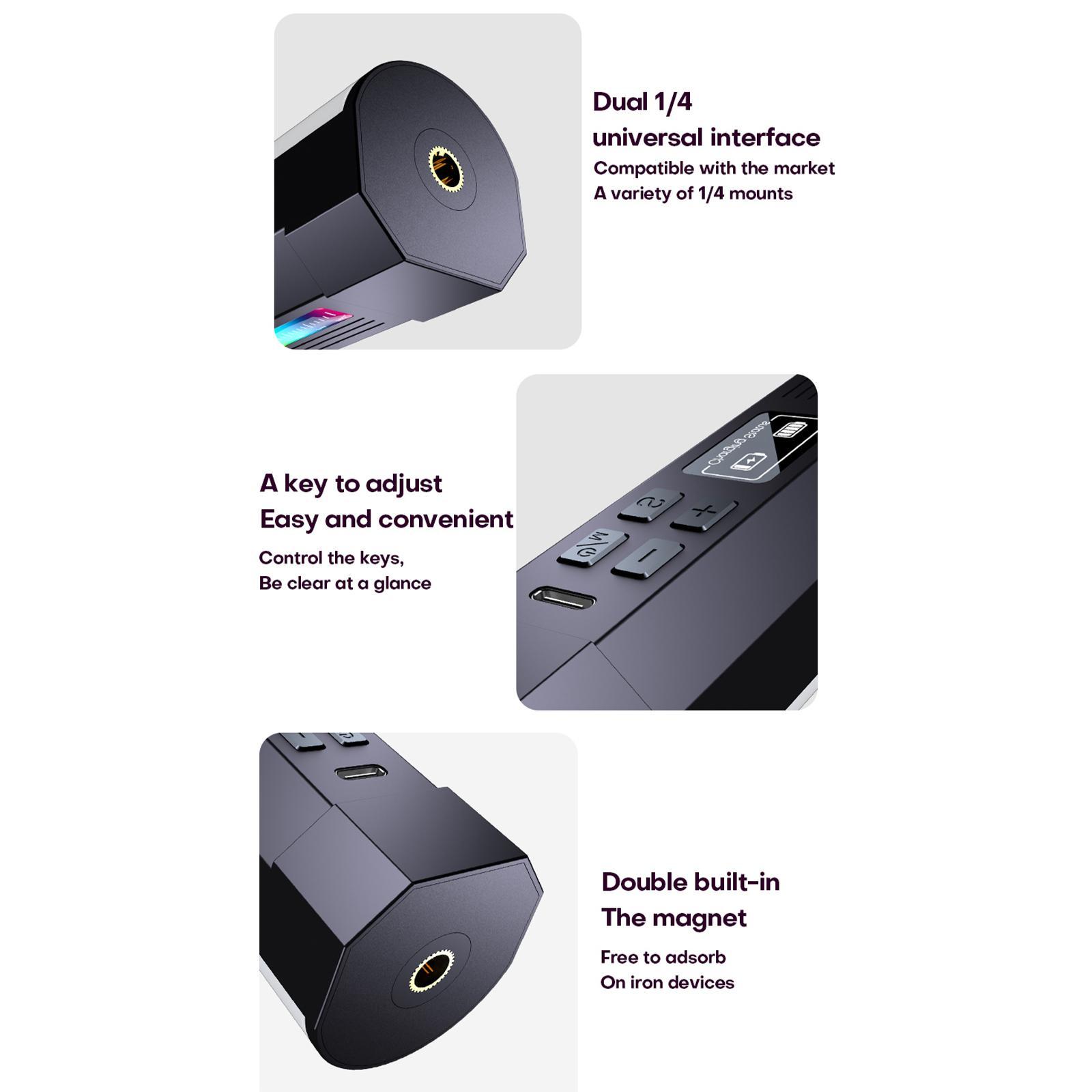 Handheld Light Portable for Photography Video 2000mAh RGB Light Stick