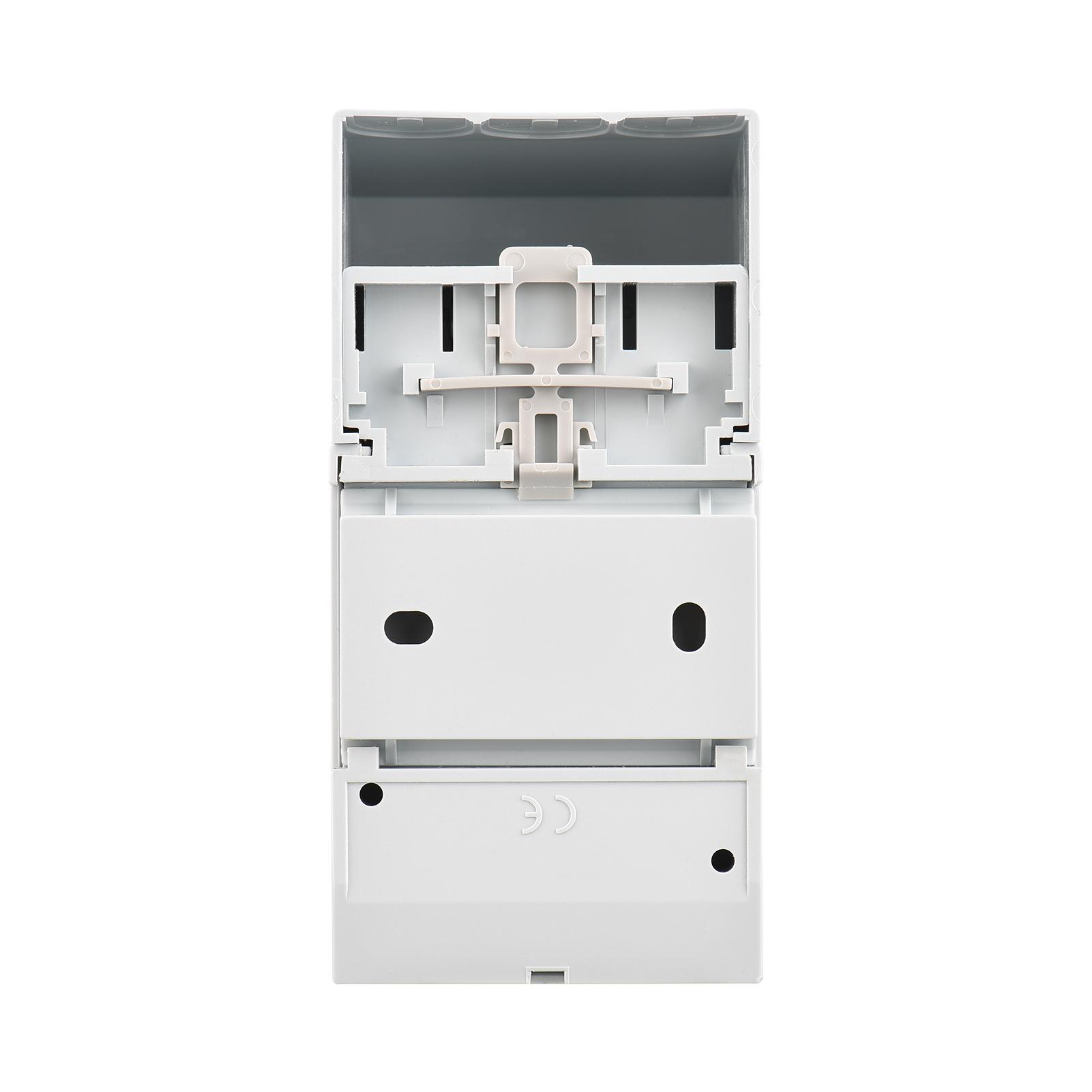 Mechanical 24 Hours Timer Switch AC 110-230V 30 Minutes Interval 48 Times ON/ OFF Programmable Electrical Timer DIN Rail Installation Relay Switch