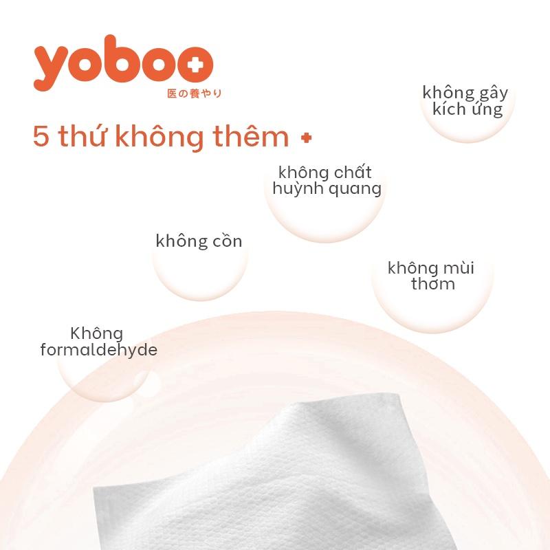 Combo 3/6 Gói Khăn giấy ướt yoboo (100 tờ/Gói)