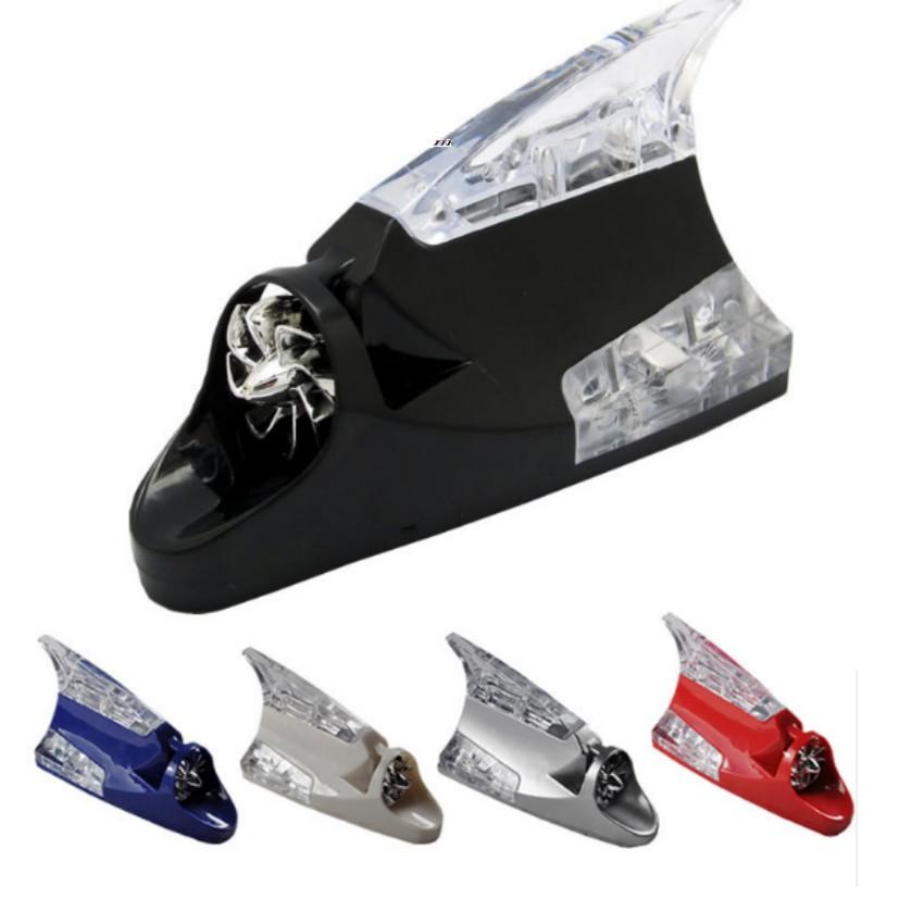 ️️ Đèn Led Vây Cá Mập Năng Lượng Gió 6299 3 Tặng 1 bộ 4 miếng dán tay nắm cửa xe M 239.