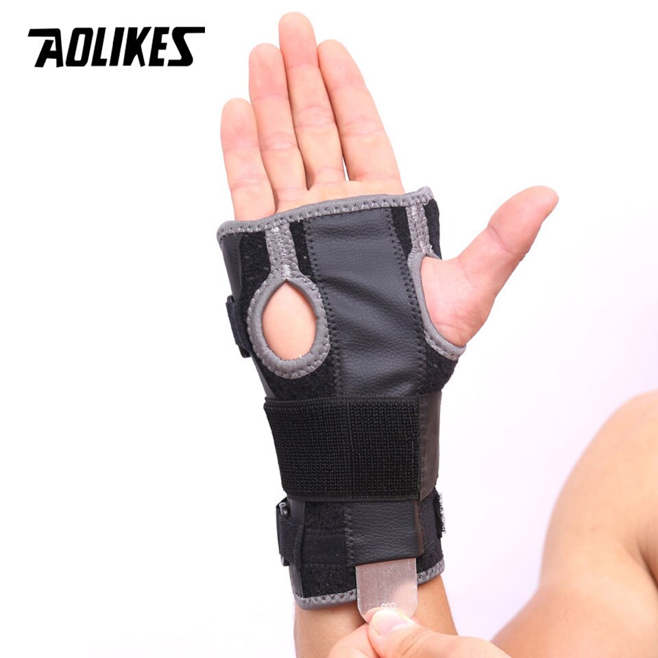 Nẹp cố định khớp cổ tay AOLIKES A-1680 Metal Plate Support Wrist