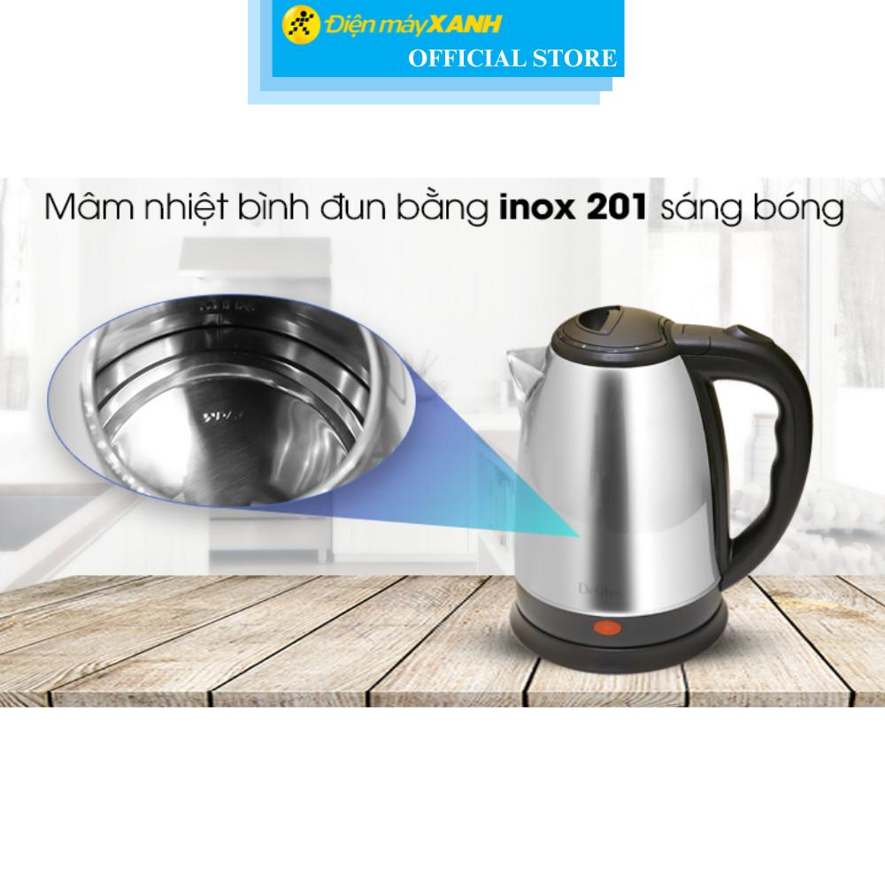 Bình đun siêu tốc Delites 1.8 lít ST18S05 - Hàng Chính Hãng