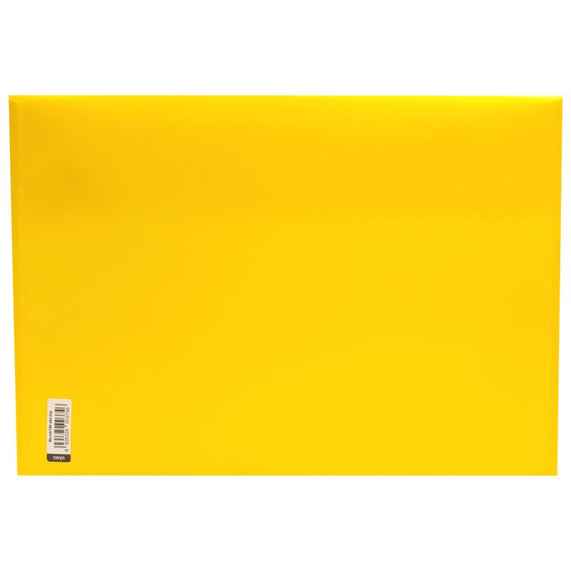Bìa Nút Màu Pastel F4 - Thiên Long CBF-003 - Vàng Pastel (Sức Chứa 125 Tờ A4)