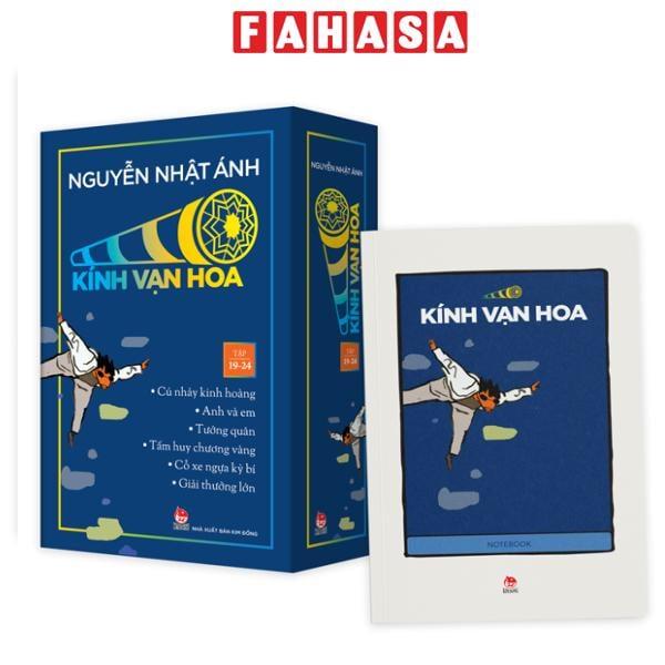 Sách - Boxset Kính Vạn Hoa - Bộ Kỉ Niệm 30 Năm: Tập 19 - 24 (Hộp 6 Tập) - Tặng Kèm Sổ Tay Kính Vạn Hoa