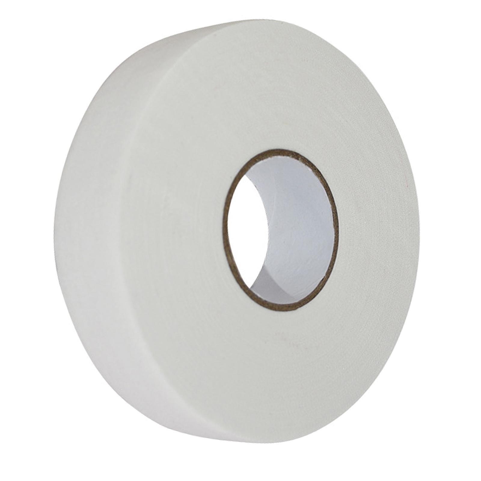 Ice Hockey Cloth Tape Protector Cover Width 2.5cm Wrapping Wear Resistant Hockey Sock Tape Hockey Tape for Tennis Squash Racquet Baseball