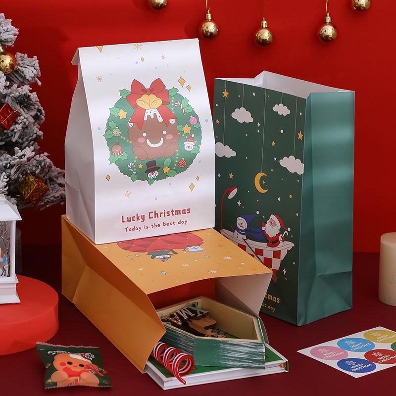 Set 6 túi giấy đựng quà Giáng Sinh