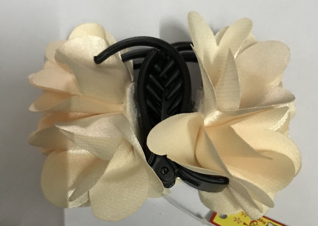 Kep tóc càng cua hoa hồng 2màu