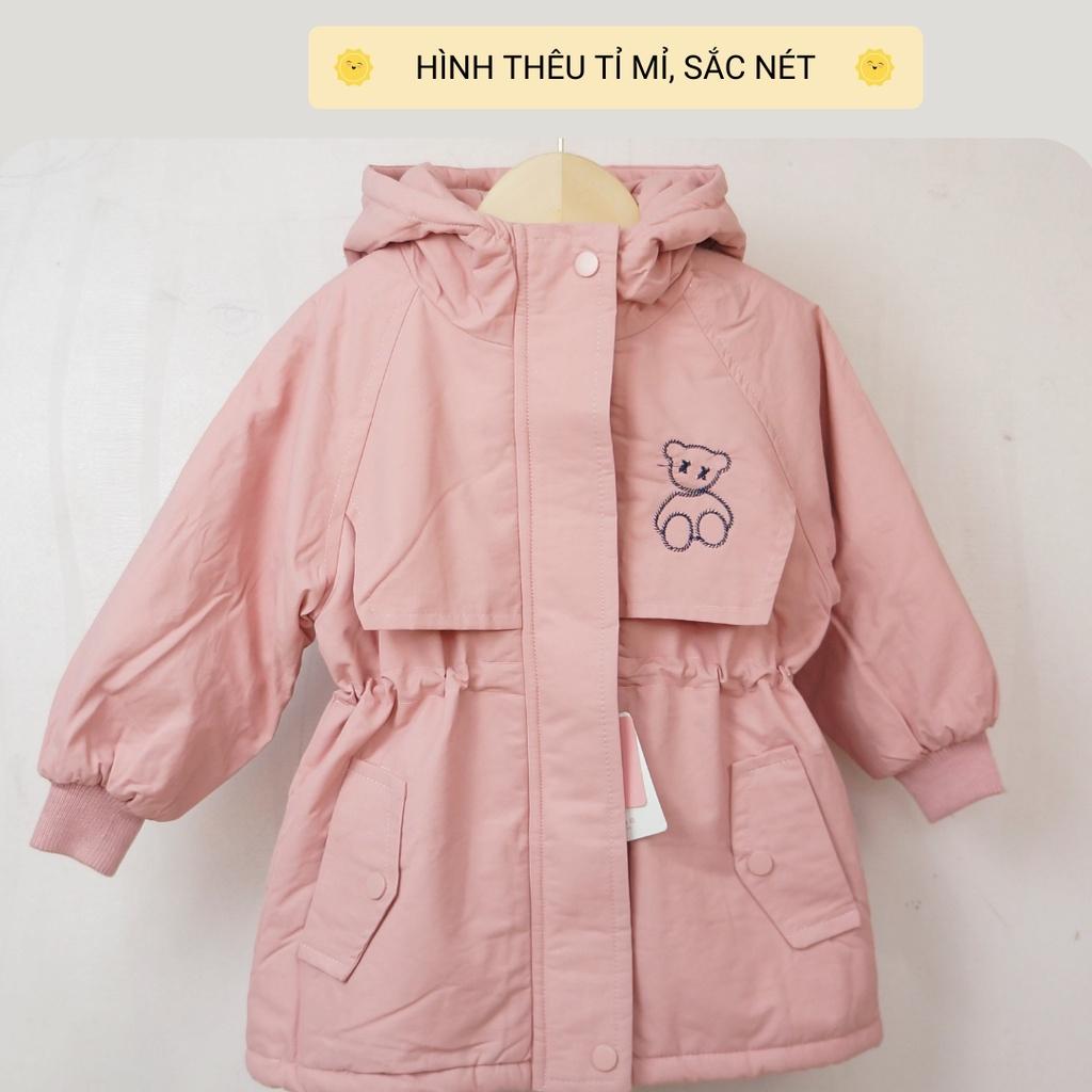 Áo parka cho bé gái áo khoác bé gái size đại 5-14 tuổi cao cấp-DK115