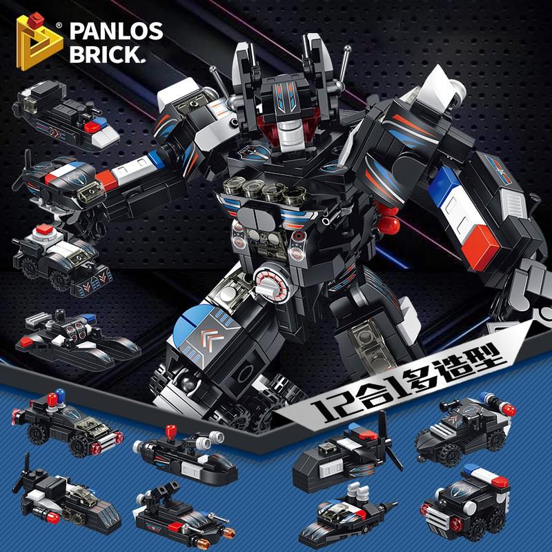 Đồ chơi lắp ráp Robot vũ trụ 12 in 1 - Panlos 633053 Robot Universe - Xếp hình thông minh - Đồ chơi trí tuệ