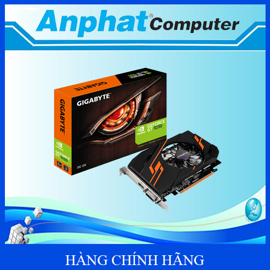 CARD MÀN HÌNH Gigabyte GT 1030 OC 2G- HÀNG CHÍNH HÃNG