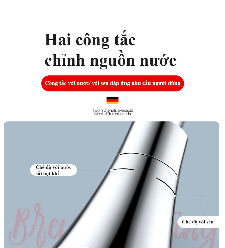 Vòi rửa chén nóng lạnh Schmidt mạ crom lò xo bẻ được mọi vị trí , Vòi rửa bát Inox 304 chất lượng cao – Hàng chính hãng