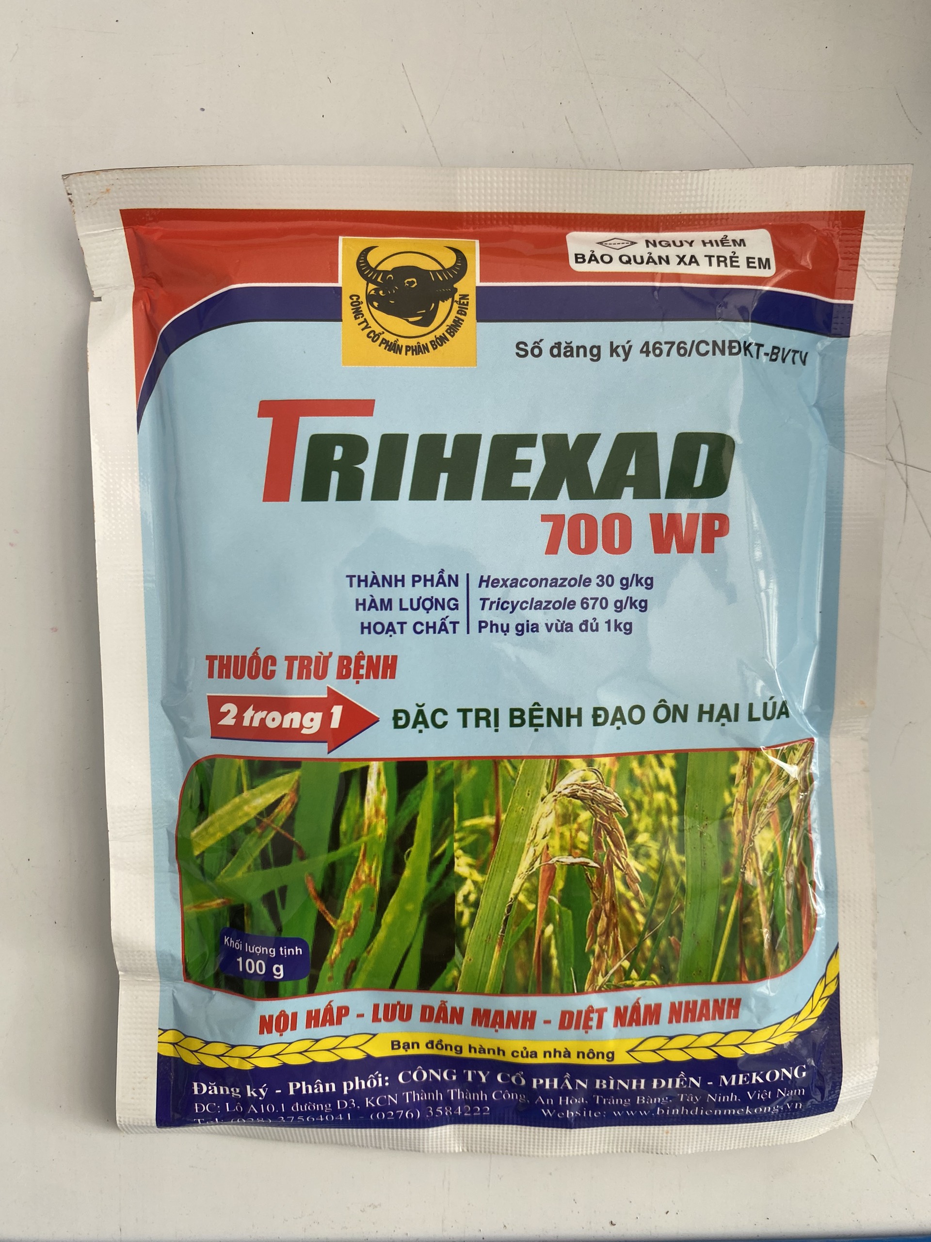 TriHexad 700WP đặc trị đạo ôn | Gói 100g