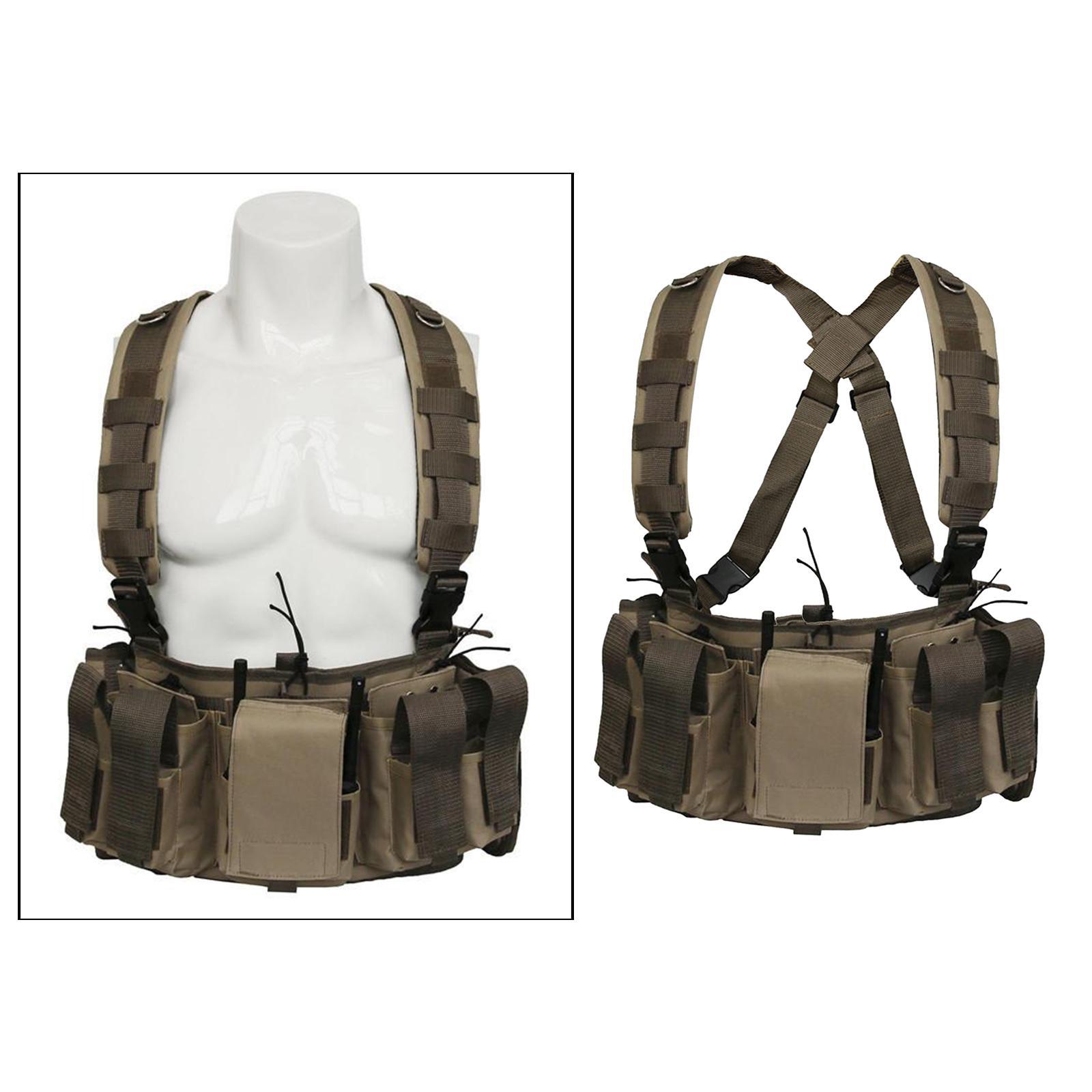 Chest Rig Women Men Vest CS Game 30"-60" Jacket