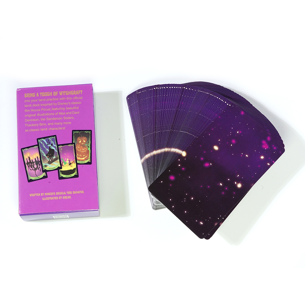 Bộ Bài Hocus Pocus Tarot 78 Lá Bài Tặng Đá Thanh Tẩy