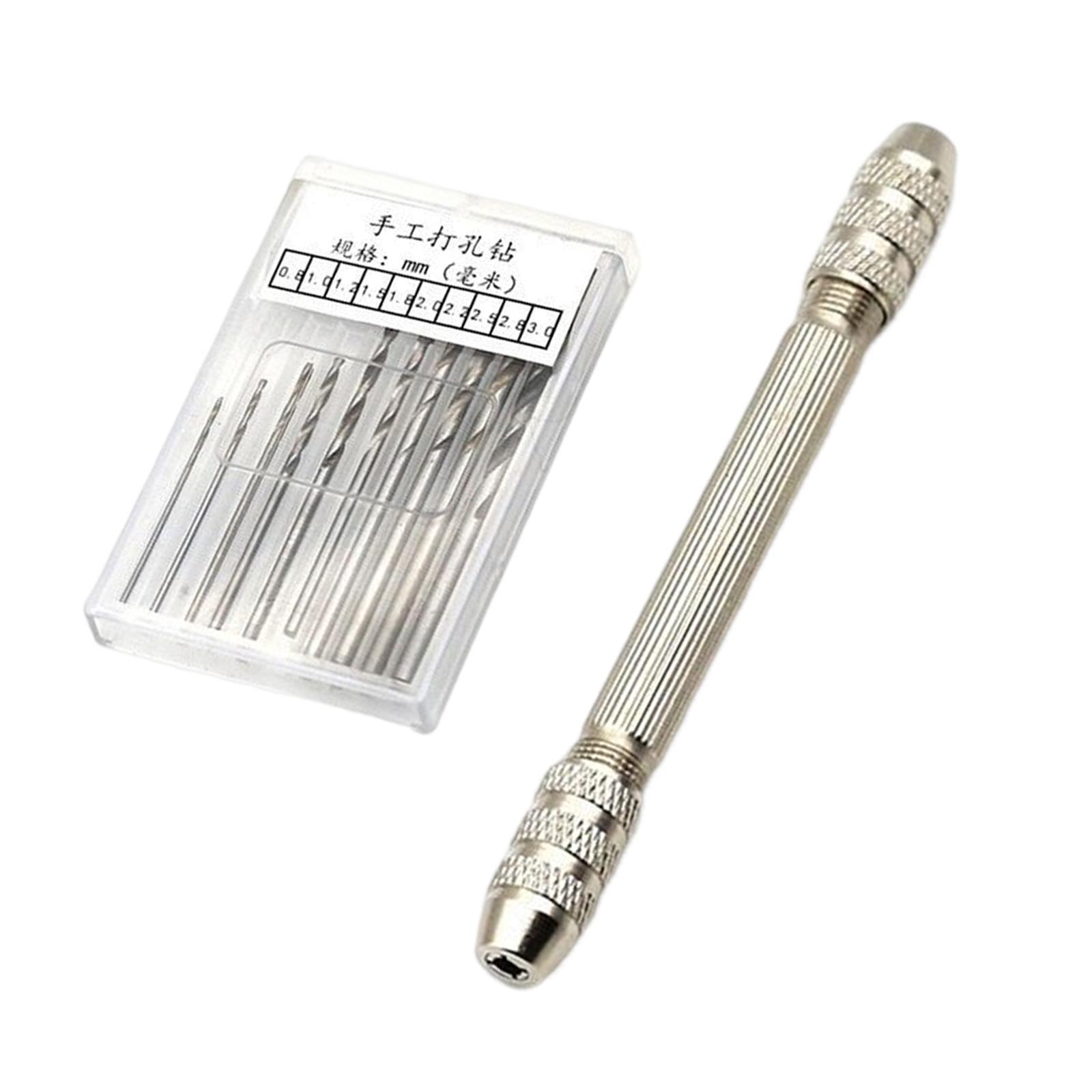 Hand Drill Woodworking Hand Drill for Keychain DIY Hairpin DIY Craft