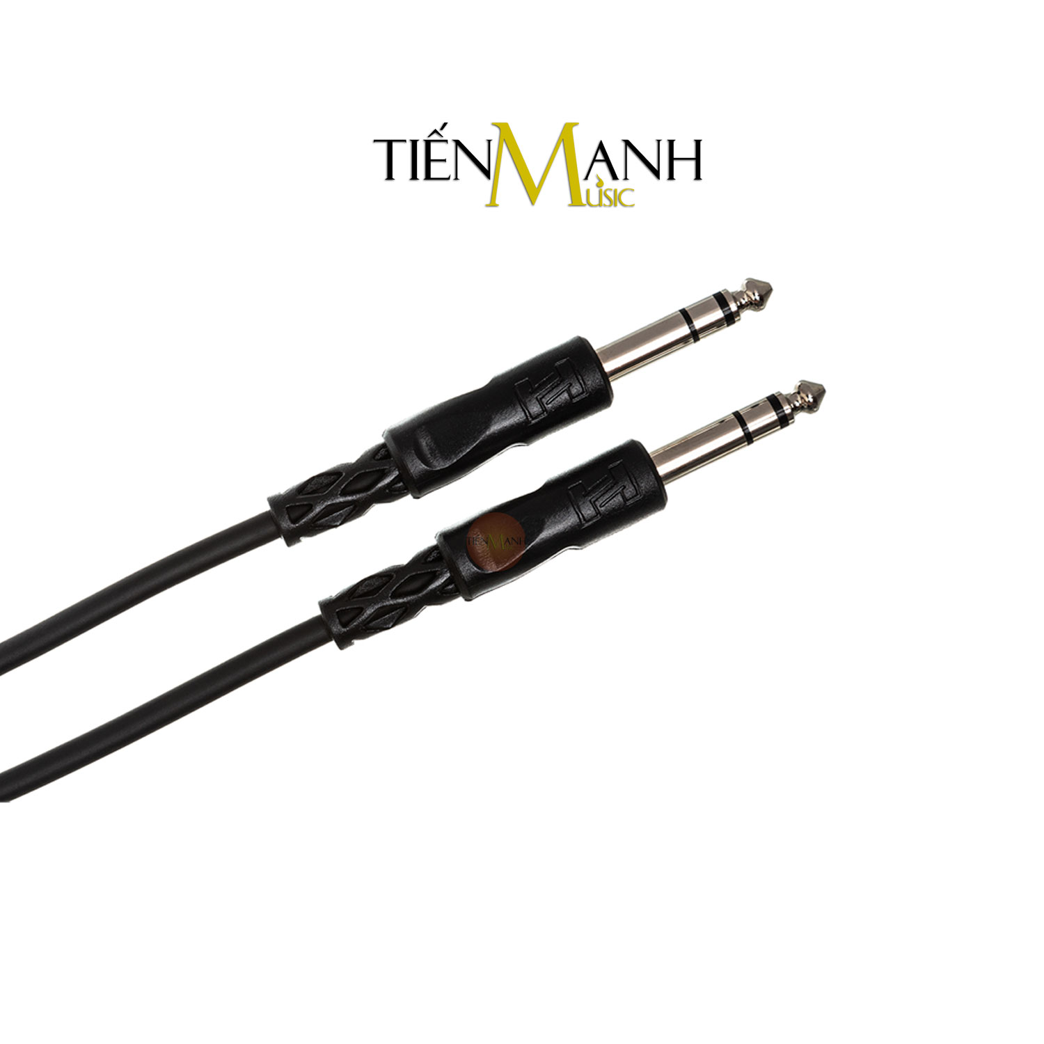 Dây Cáp Loa Kiểm Âm Hosa Balanced 2 Đầu 6ly Stereo TRS CSS-115, CSS-125 1/4 in CSS115, CSS125 Studio Monitor Cable Hàng Chính Hãng - Kèm Móng Gẩy DreamMaker