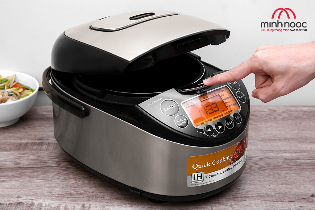 HÀNG CHÍNH HÃNG: Nồi cơm điện Tiger dung tích 1.0l JKT-D10V MADE IN JAPAN