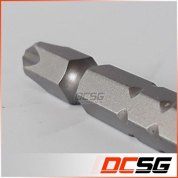 Mũi vít 2 đầu Torsion bạc 1/4" PH2x120mm Makita A-59586