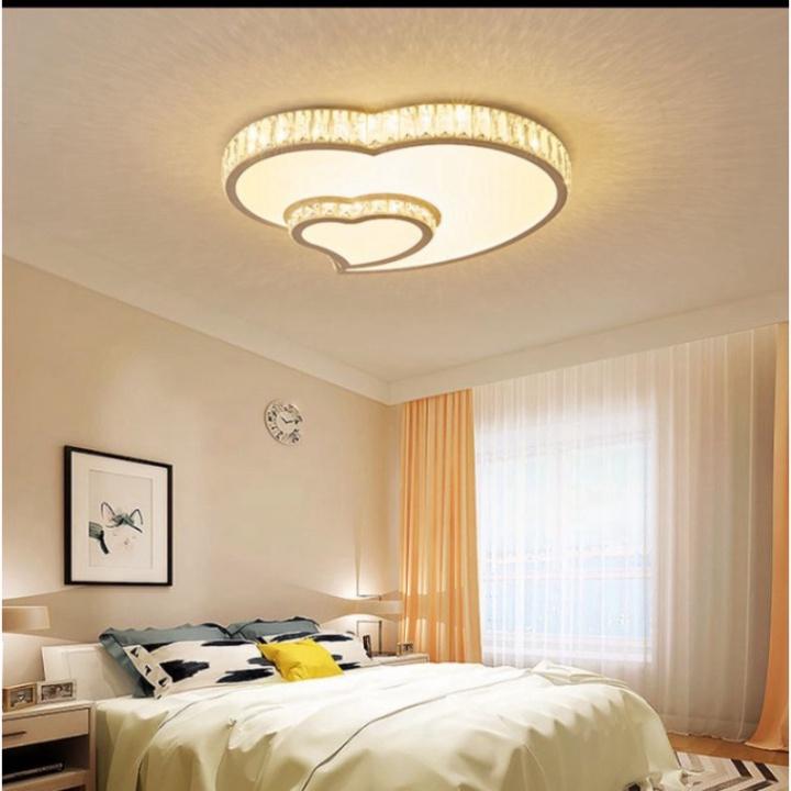 MKPL 6 mẫu - Đèn mâm áp trần phale chuẩn K9 trang trí phòng khách, đèn trang trí trần tư thế bắc âu DT HQ