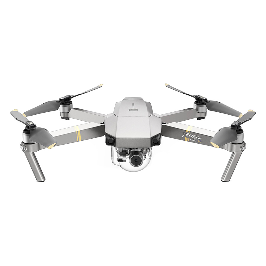 Combo Máy Bay Camera Flycam DJI Mavic Pro Platinum (Xám) - Hàng Chính Hãng