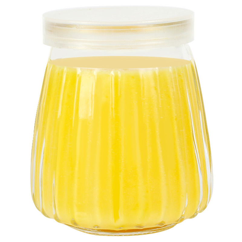 Bộ 12Hũ Thủy Tinh Sọc Làm Sữa Chua 100ml, Hũ Lọ Yaourt, Lọ Pudding, Hủ Làm Sữa Chua, Caramen