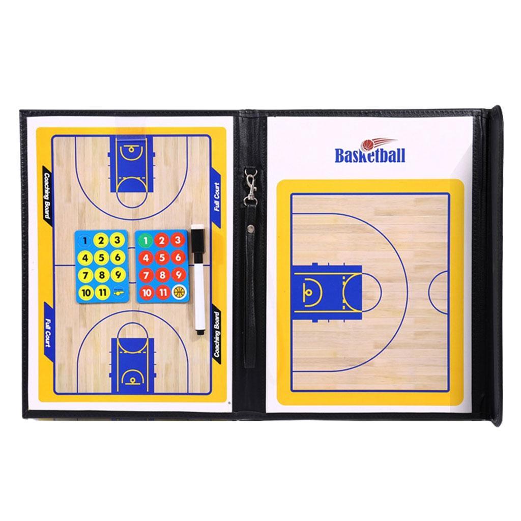 2x Coaches Board with Pen Dry Erase Coaching Clipboard Coaches Tool