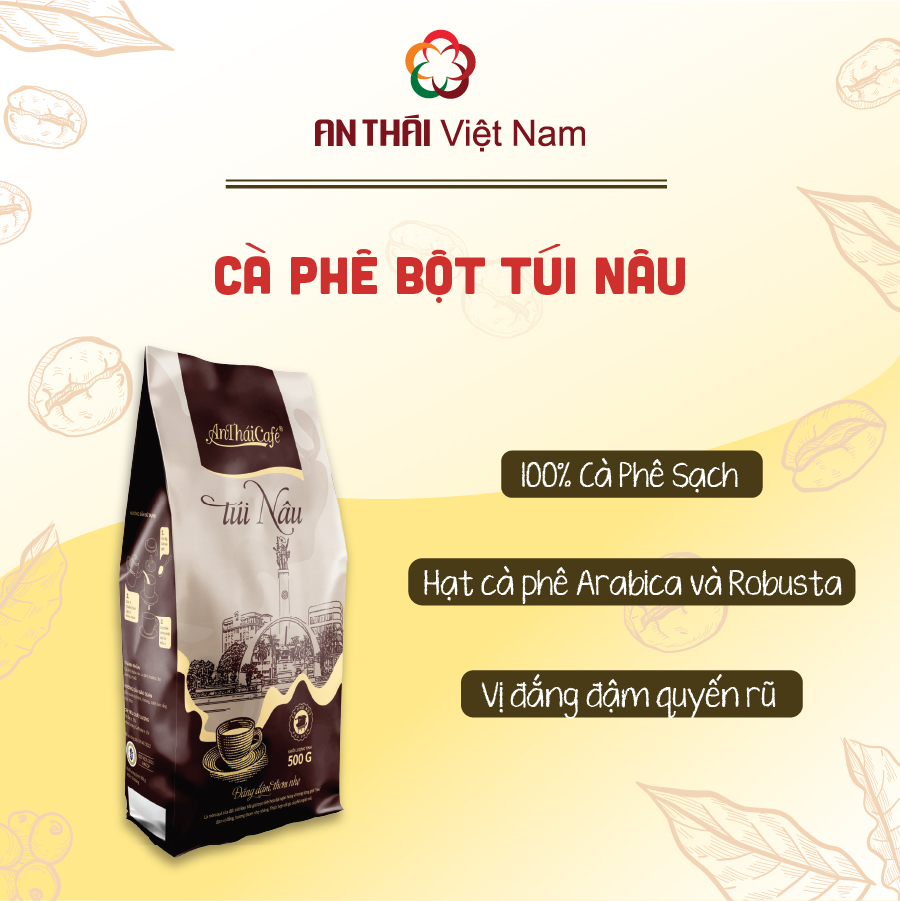 Cà Phê Bột AnTháiCafé Túi Nâu