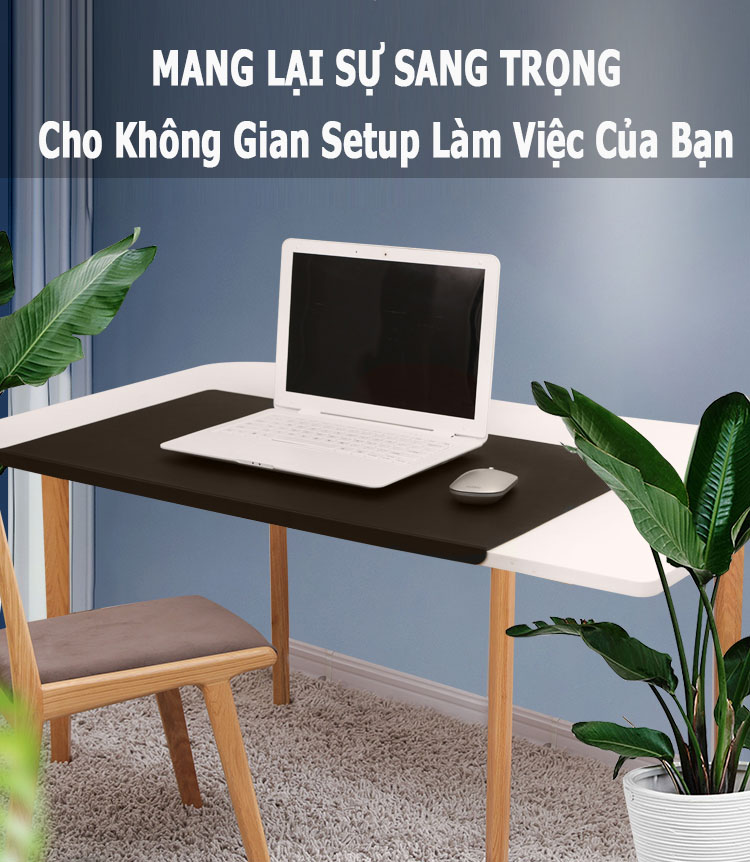 Tấm Thảm Lót Bàn Phím Chuột Cỡ Lớn; Bàn Di Chuột Máy Tính Da PU; Trải Bàn Làm Việc Văn Phòng; Setup Góc Học Tập