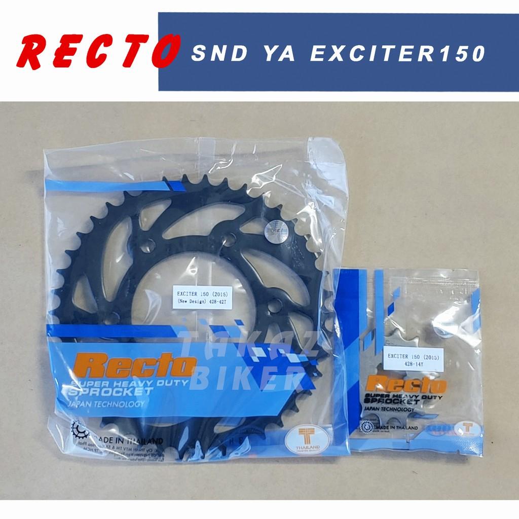 B3 Sên Nhông Đĩa Recto Dùng Cho Xe Exciter 150cc - FZ 150cc made Thái Lan nhập khẩu