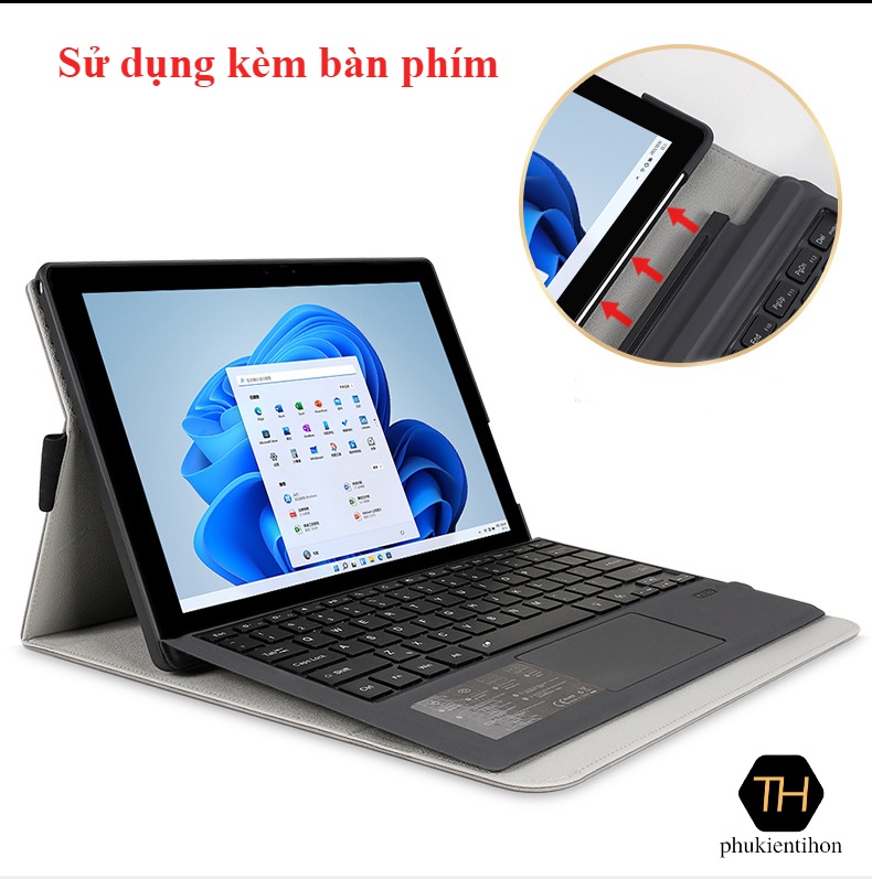 Bao Da Microsoft Surface Pro 9 JRC Ốp TPU Mềm, Vỏ Ngoài PU - Hàng nhập khẩu