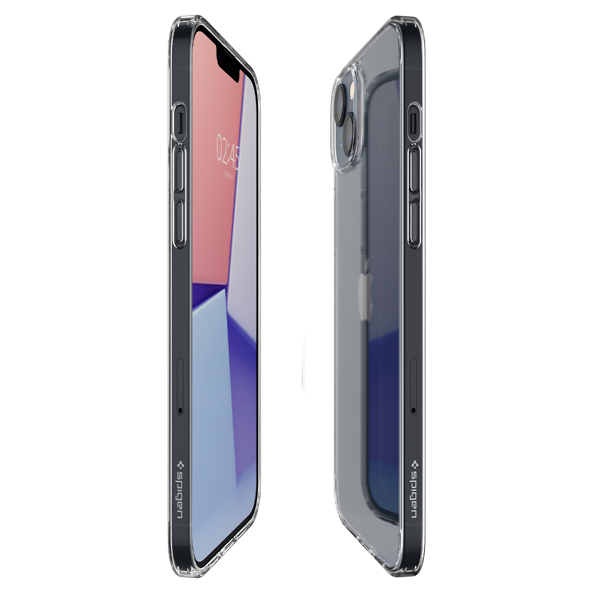 Ốp Lưng dành cho iPhone 14/ 14 Plus/ 14 Pro/ 14 Promax SPIGEN AIRSKIN HYBRID CRYSTAL CLEAR- Mỏng, Siêu Trong Suốt- Hàng Chính Hãng